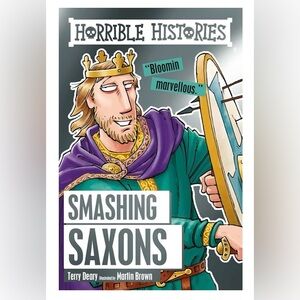 $3 Horrible Histories: Smashing Saxons Book Like New. $3 WHEN BUNDLED WITH 3 or